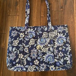 Vera Bradley Turnlock Tote New w Tags Tropics Tapestry 24771-P72 Laptop Bag NWT