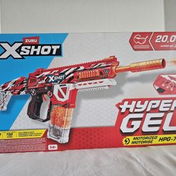 XSHOT Hyper Gel HPG-700 (20,000 Gel Pellets) Motorized Outdoor Gel Blaster by ZURU