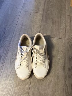 Puma White Sneakers Size 7.5