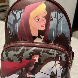 Loungefly Sleeping Beauty Prince Phillip Briar Rose Exclusive Mini Backpack