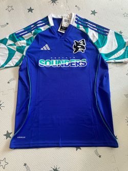 Adidas Seattle Sounders FC 25/26 Jersey JX8719 Orcas Blue Mens Medium NWT
