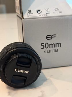 Canon EF 50mm f/1.8 STM Lens – "Nifty Fifty" – Like New w/ Box