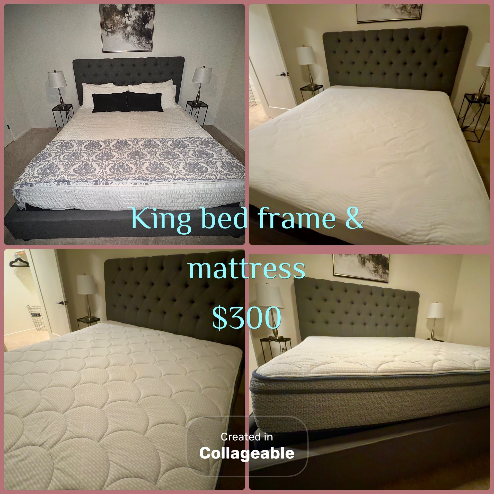 King Bed And Mattress