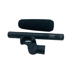 Audio-Technica AT875R condenser microphone with windscreen & Mount