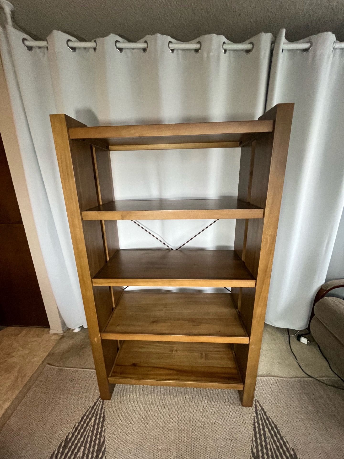 Zealand 65” Bookshelf – Open Box (Assembled) Bookcase. 2 available. Price is for each.