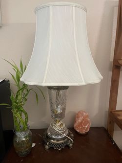 Vintage lamp - white electric lamp