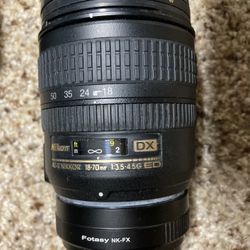 Nikon AF-S NIKKOR 18-70mm 1:3.5-4.5G ED Lens