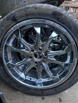 Chrome rims