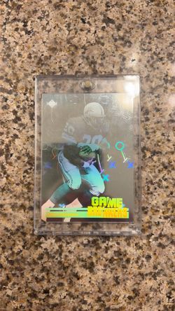 Barry Sanders Breakers Hologram Card! Hall of Famer 🔥🔥🔥