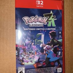 Pokémon legends Z- A Nintendo Switch 2