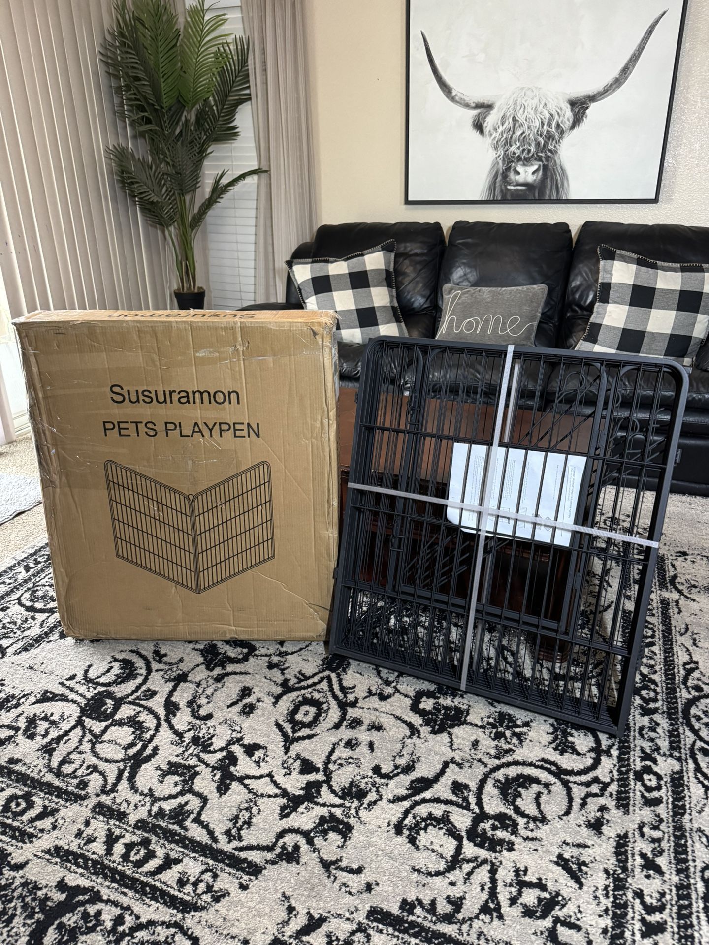 New 8 Panel Pet Playpen 32” Tall