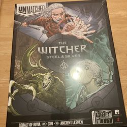 Brand new (still sealed) copy of Unmatched - The Witcher (Steel & Silver)