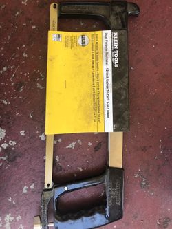 Dual purpose hacksaw