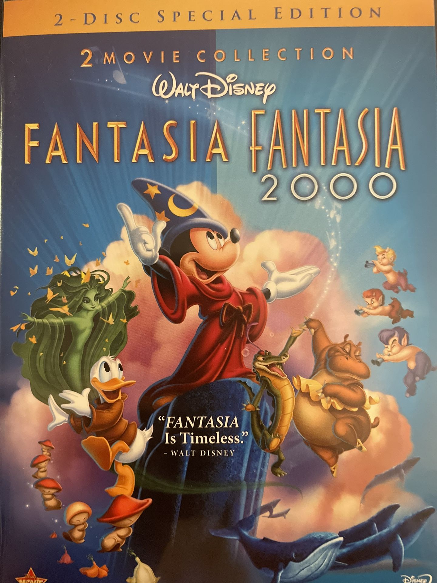 Disney’s FANTASIA & FANTASIA 2000 Double Feature (DVD)