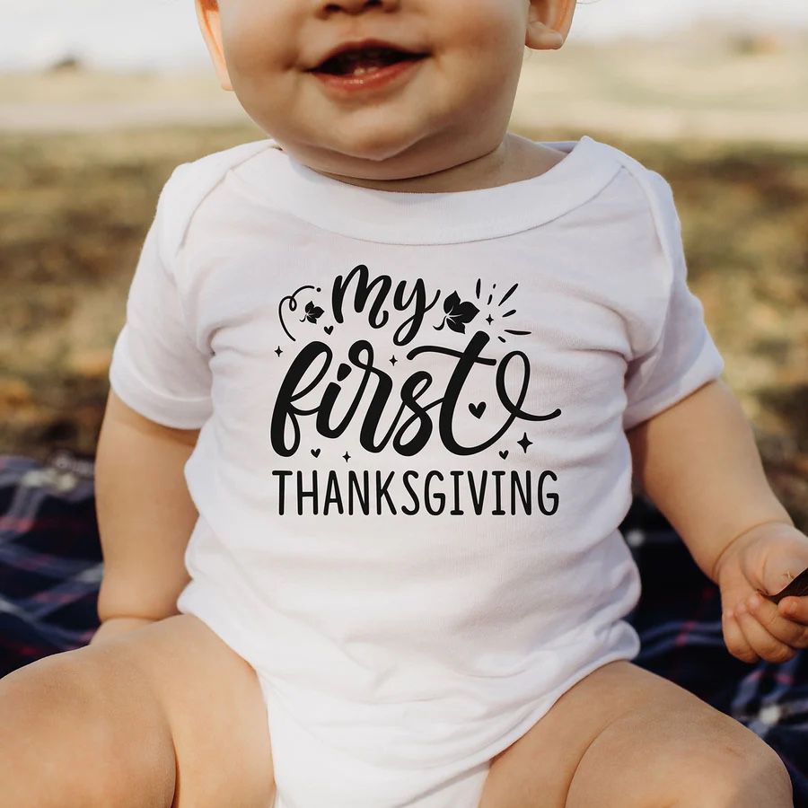 Baby Onesie- Thanksgiving 