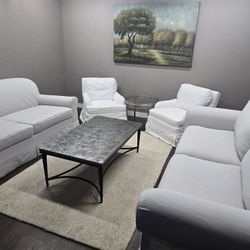 Couches And Chiars Living Room Set