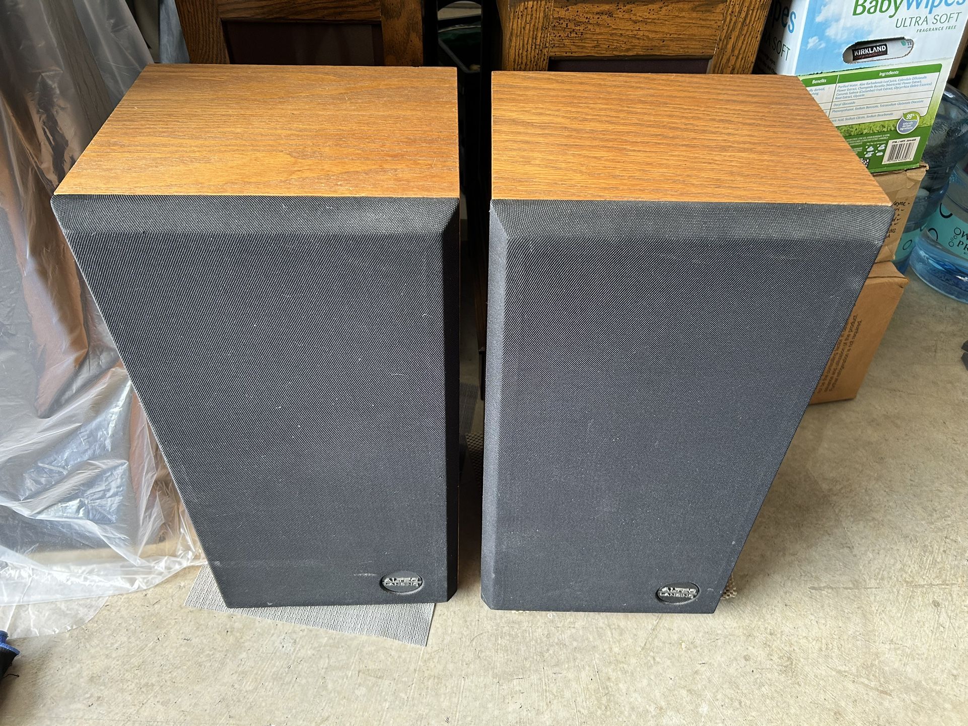 Altec Lansing Speaker Model Three 2 In Great Condition Bose Jbl Martin Logan Klipsch Paradigm