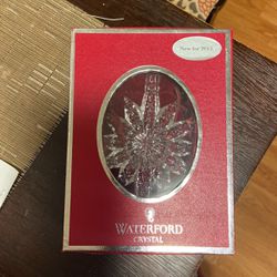 Waterford Christmas Crystal Ornament 2013