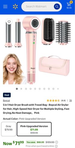 Bopcal 5-In-1 Air Styling & Drying Set Hair Multi-Styler