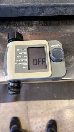 Orbit water auto timer