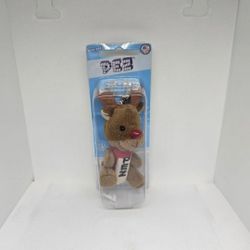 Reindeer Winter Plush Candy Dispenser Pez 1125(contact info removed) - No Candy