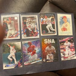 Mike Trout 14 Card Lot