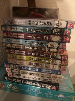 Deathnote Manga Books 1-12