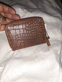 Brown wallet