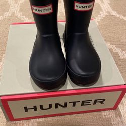 Hunter First Classic Boots, Navy - toddler 6 Boys, 7 Girls