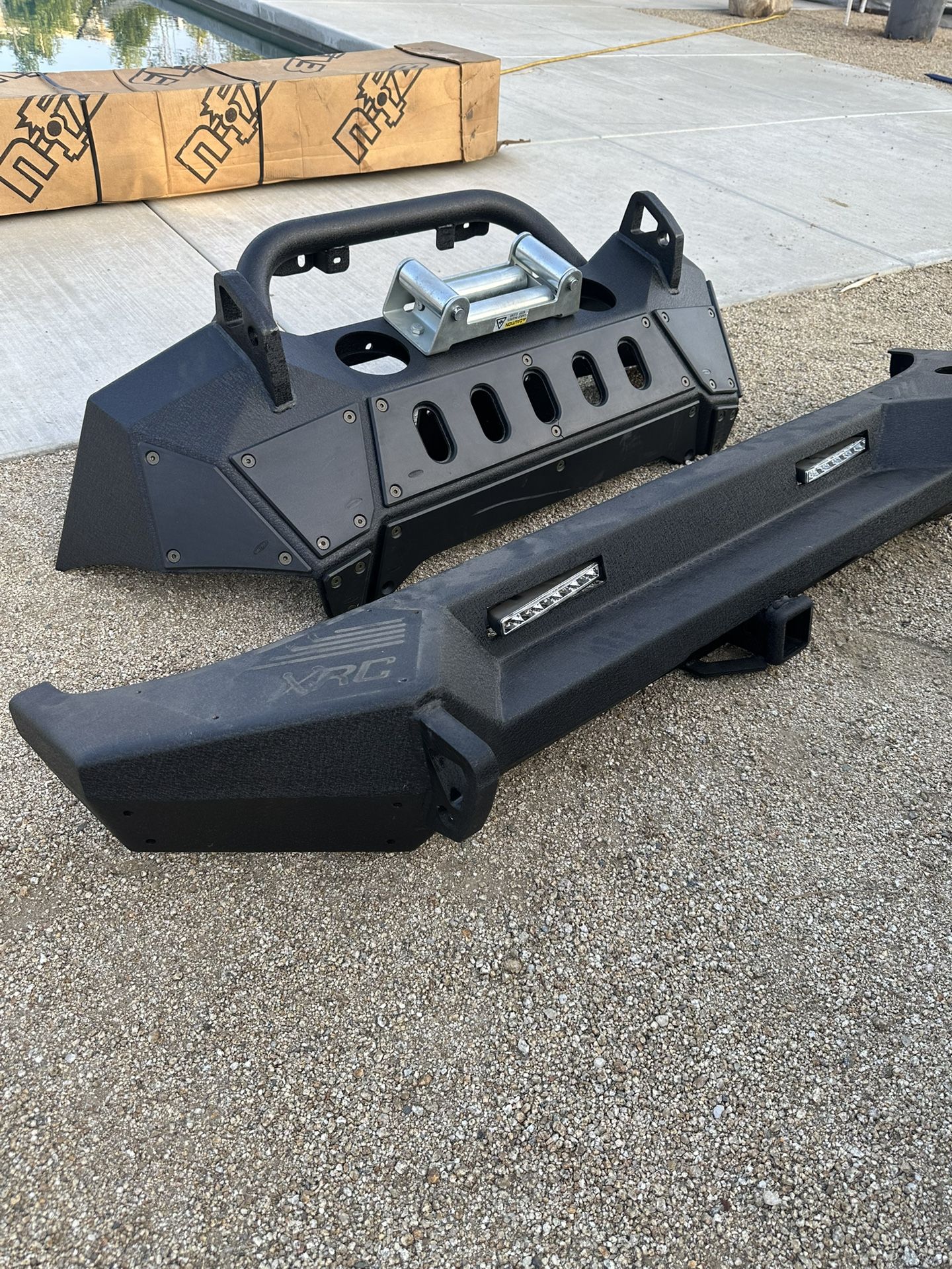 Jeep JK Front & Rear Bumper ( Package ) 