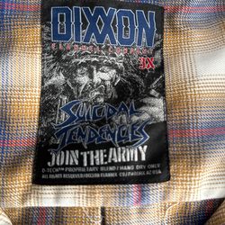 Dixxon Suicidal Tendencies Flannel 