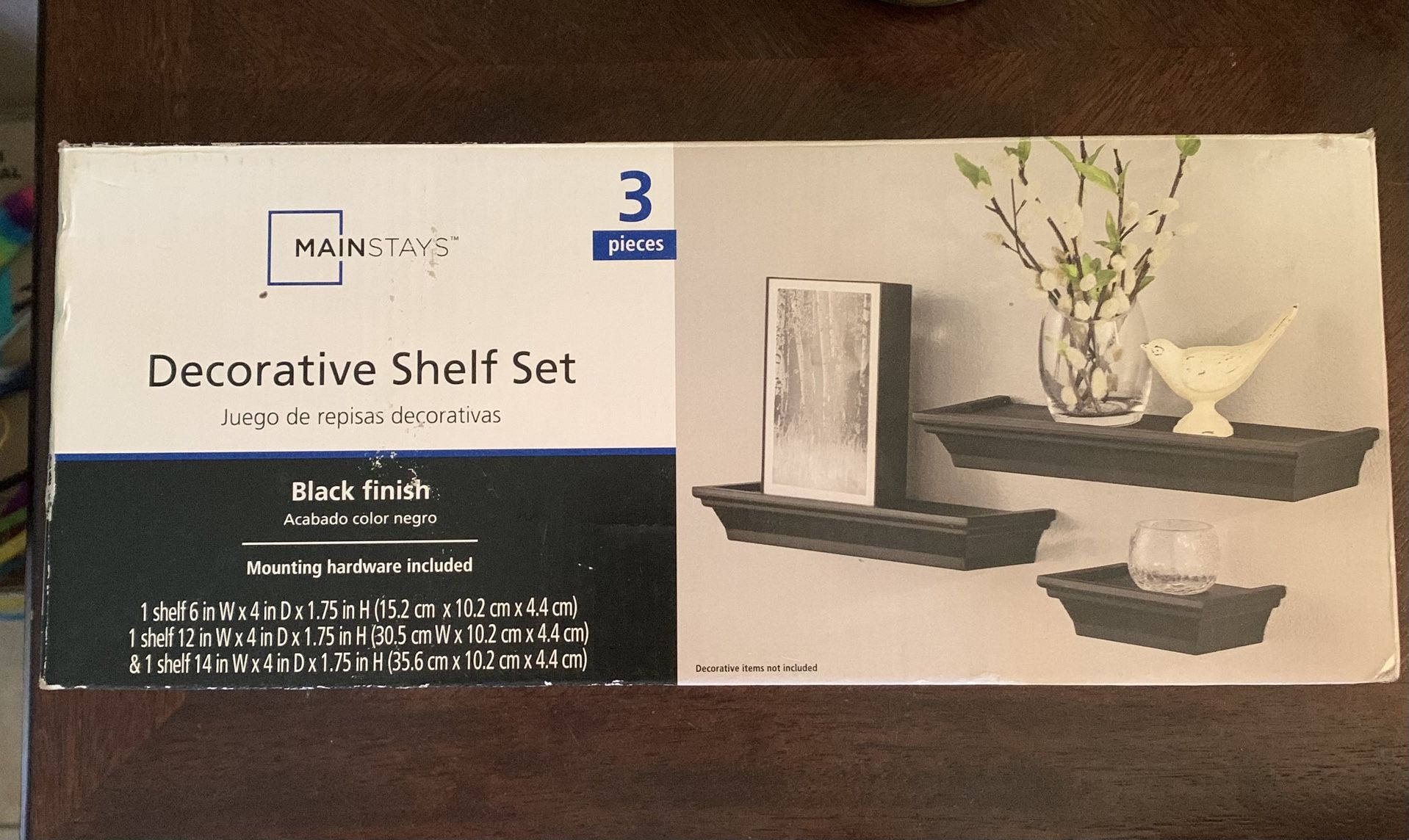 Decorative Shelf Set