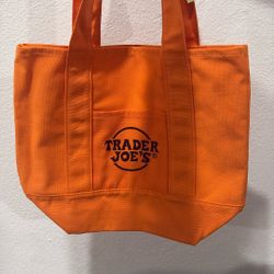 Orange Trader Joe’s Tote Bag 