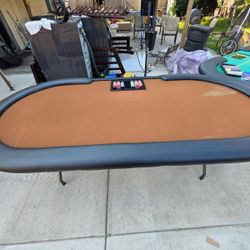 Poker Table-foldable Legs