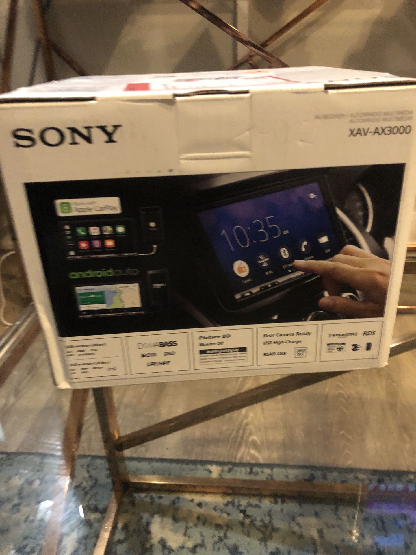 Sony XAV-AX3000, Car AV Receiver, Car Radio, In-dash Multimedia