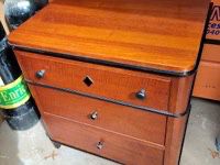 Pair Of Wood Bed End Tables Nightstand 