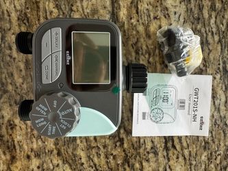 2-Zone Digital Water Timer – Open Box, Never Used