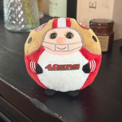 Ty Beanie Ballz San Francisco 49ers