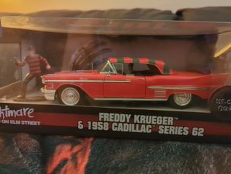 A Nightmare On Elm Street Freddy Krueger & 1958 Cadillac Series 62  NEW