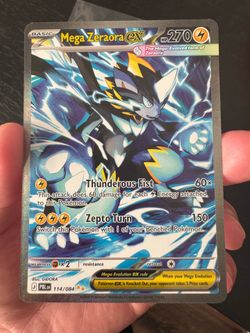 Pitch black mega zeraora ex for trade