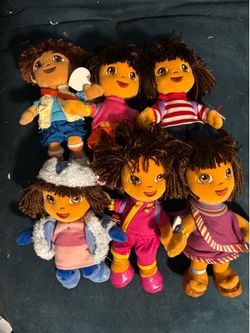 Dora beanie babies