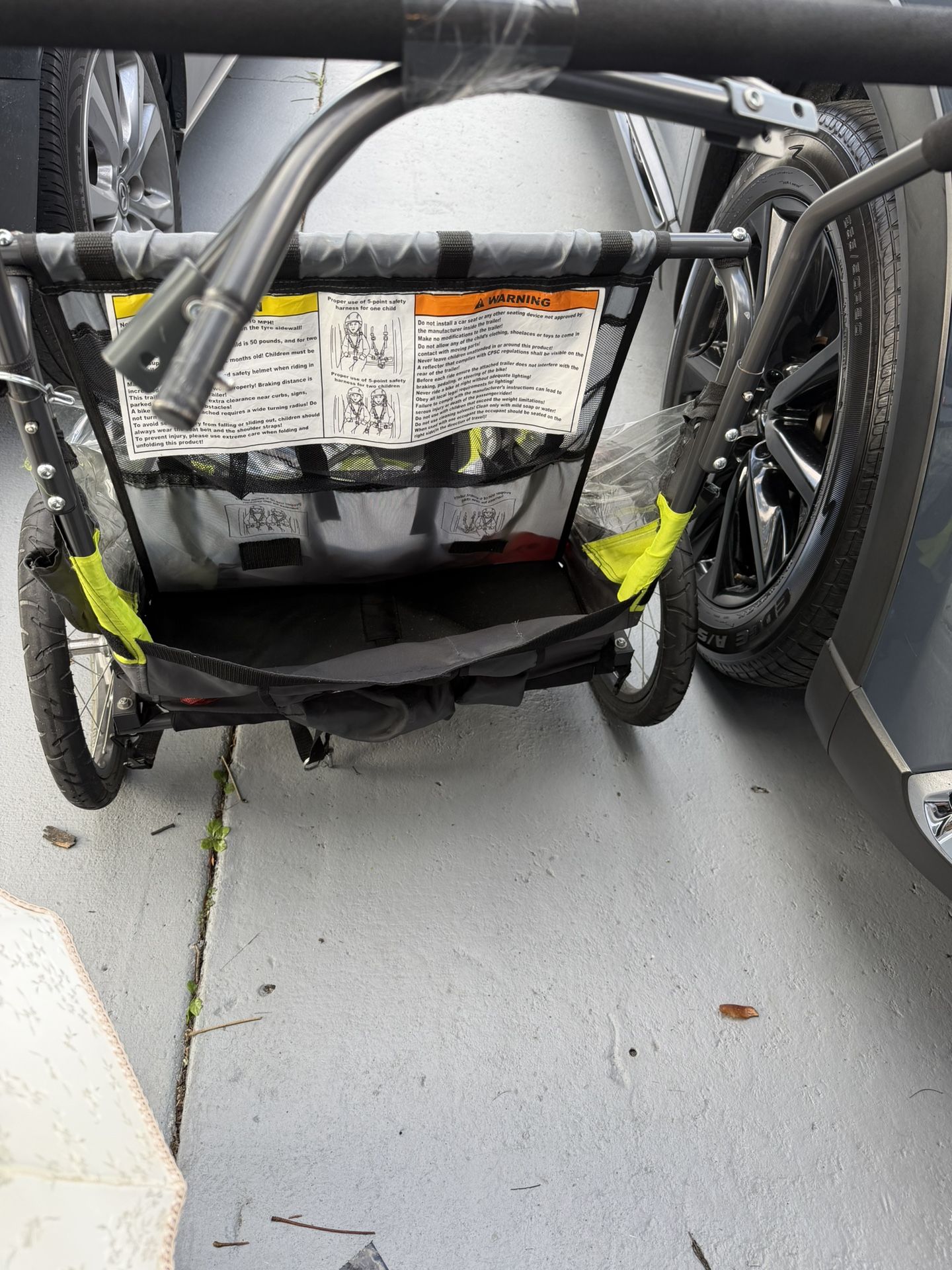 Allen Sports Three Wheel Child Bicycle Trailer