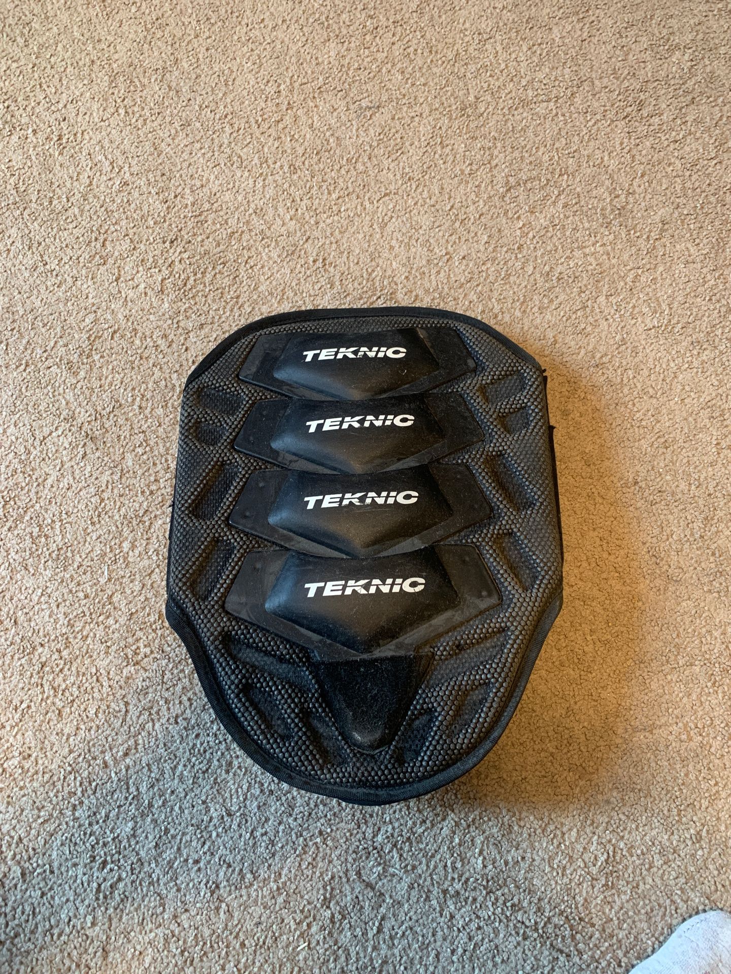 Teknic back protector for riding