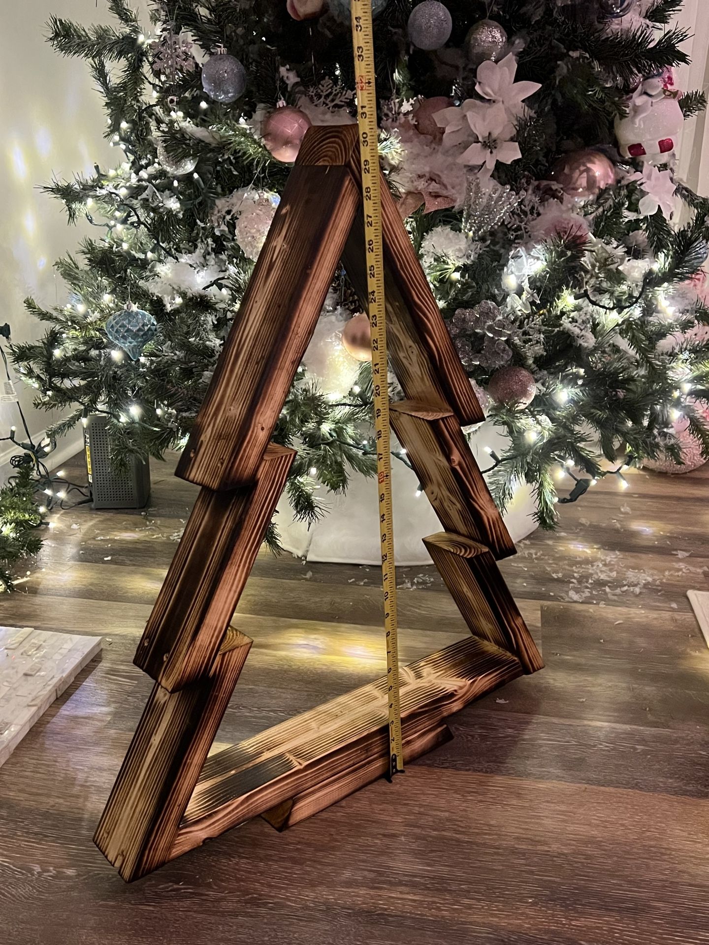 Handmade Wooden Christmas Tree