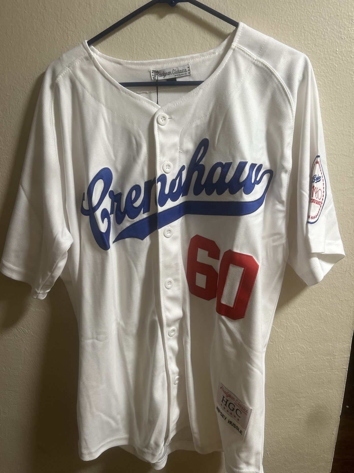 Nipsey Hussle Baseball Jersey