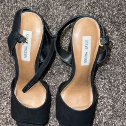 Steve Madden Black Heels