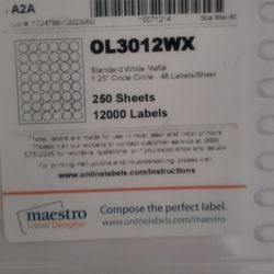 Online Labels Sheets