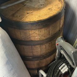 Full Size Whiskey Barrel 