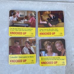Knocked Up Movie Coasters