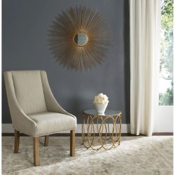 Safavieh gold sunburst decorative mirror